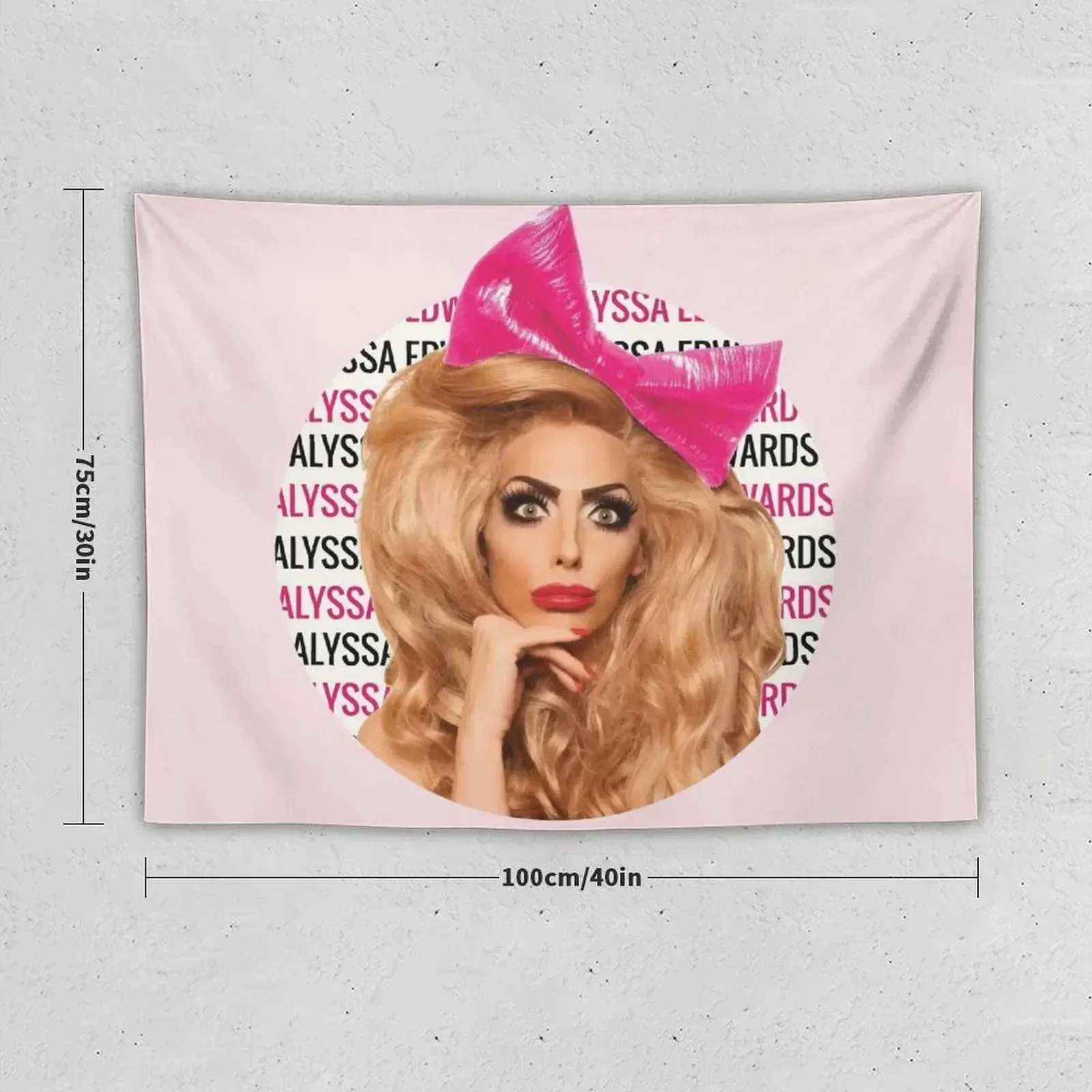 Alyssa Edwards Tapestry Room Decorations Decoration Wall Luxury Living Room Decoration Aesthetic Room Decor Korean Tapestry