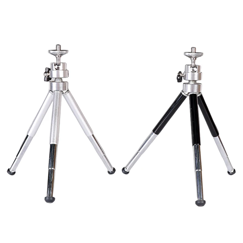 1Pcs Portable Projector Tripod Adjustable 3 Section Aluminum Alloy Stand Bracket Mini Flexible Stand Holder For Mobile Phone