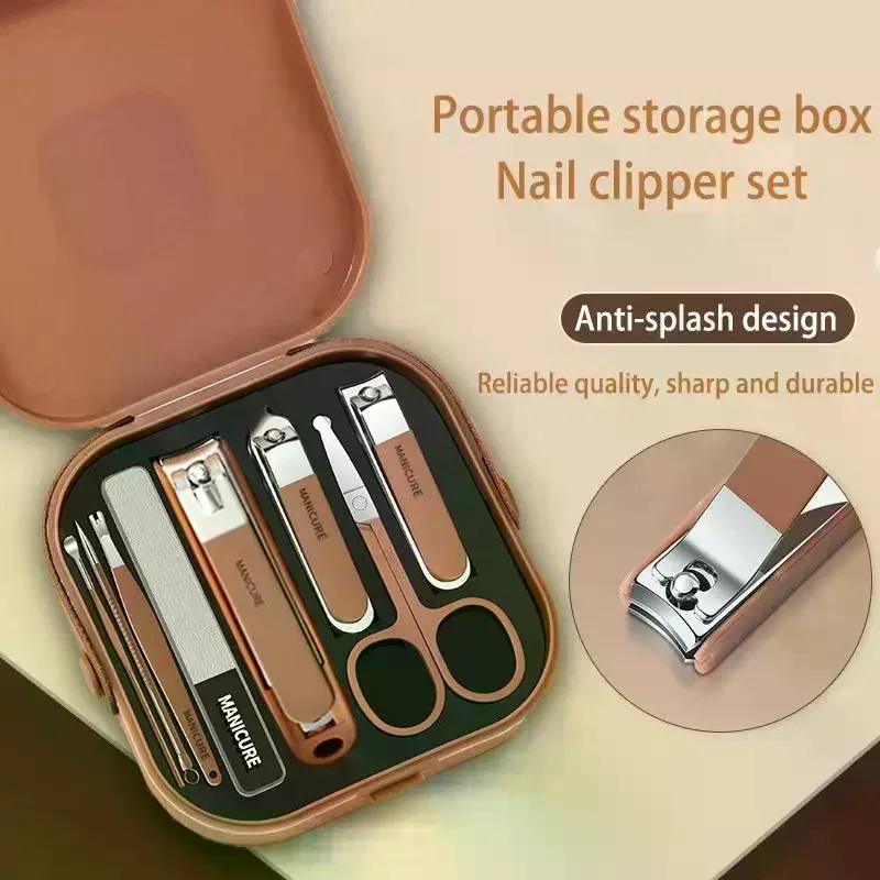 Kit de Cuidado de Uñas Anti-Sa - Mens Grooming Kit Case reseña y precio