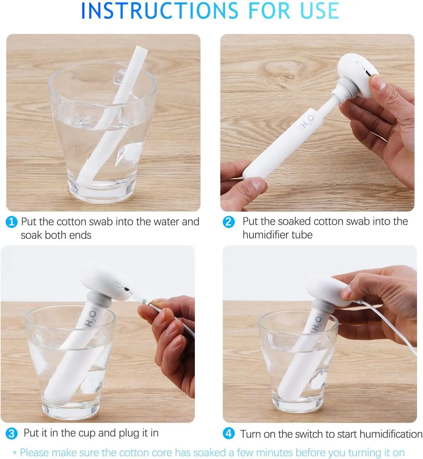 Umidificatore d'aria JISULIFE Mini diffusore per aromaterapia ad ultrasuoni spruzzatore portatile USB Silent Mist Maker per diffusore per auto da ufficio a casa