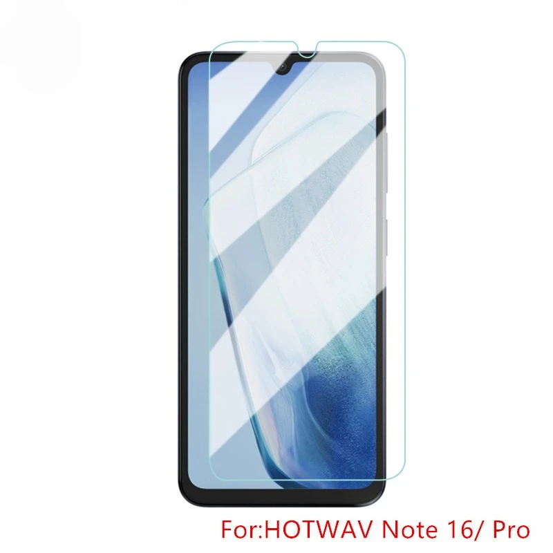 

Для HOTWAV Note 16 Pro Прозрачное закаленное стекло Защитная пленка для экрана Hotwav Note 16 ПРИМЕЧАНИЕ 16 Pro 2.5D HD Ультратонкая защитная пленка