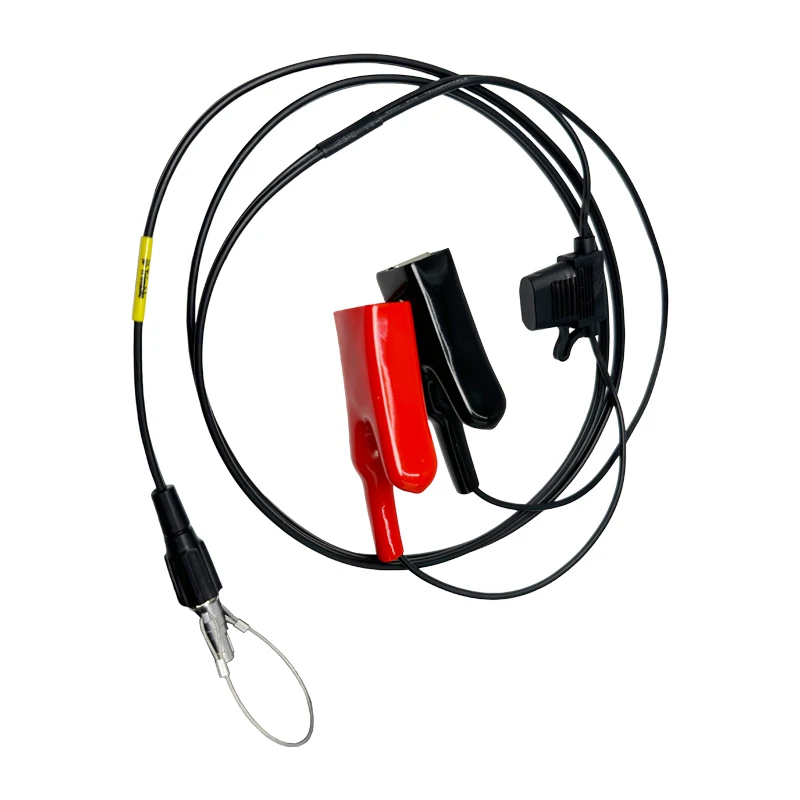 Imagem -03 - Trimble Gps Heavy Duty Cabo de Alimentação para Rtk r6 r8 r7 4700 4800 Fio Receptor para Clipes Jacaré Trimble Cabo de Pinos 7