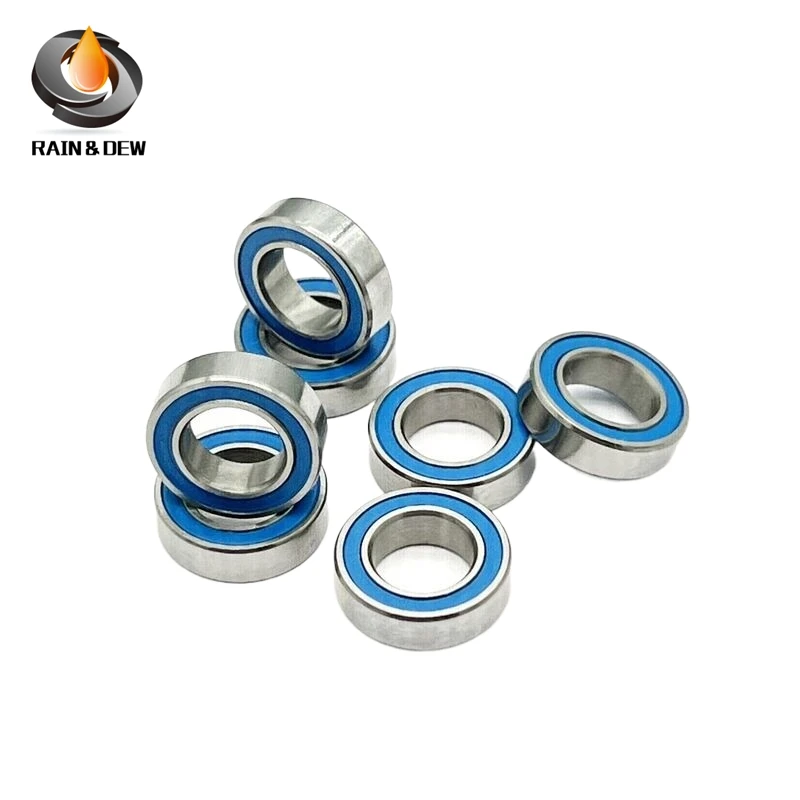 6PCS 6701RS Bearing ABEC-7 12x18x4 mm Thin Section 6701-2RS Ball Bearings 6701 2RS Blue Sealed