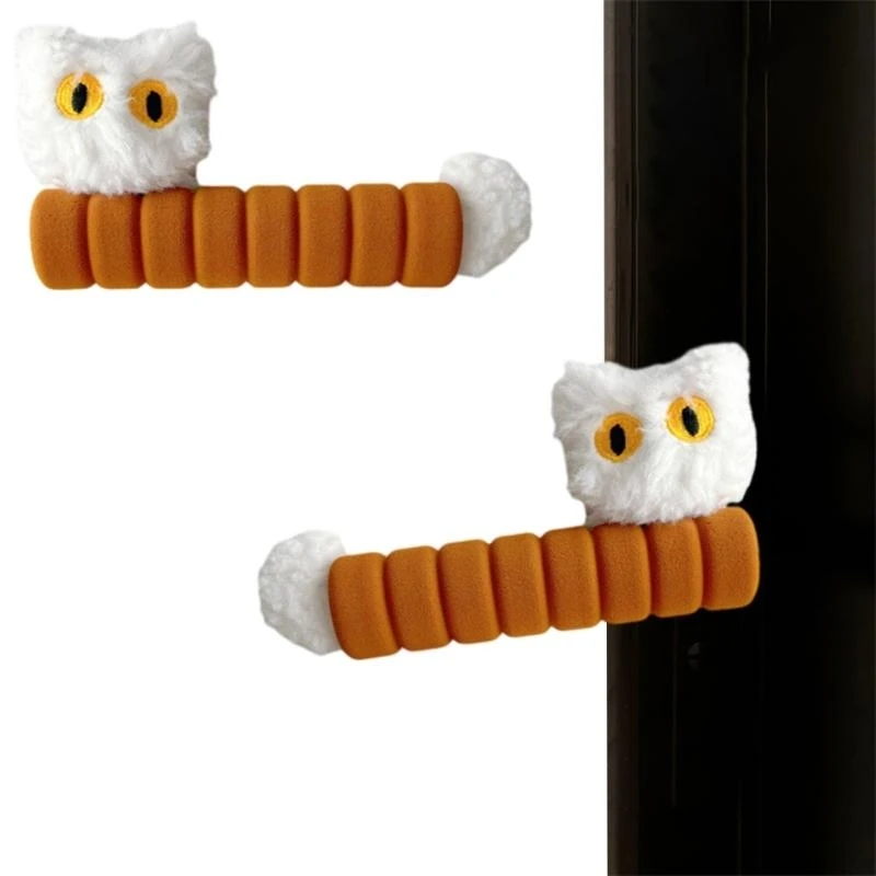 J15U غطاء حماية جميل لمقبض الباب للأطفال الصغار، قفازات لمقبض الباب