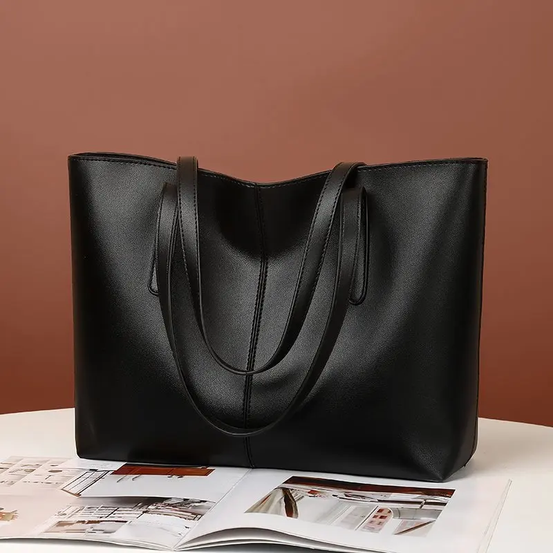 New 2024 Large Women\'s Bag Large Capacity Shoulder Bags High Quality PU Leather Shoulder Bags Ladies Bags Sac a Main Femme