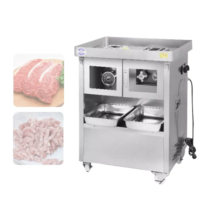 

Electric Meat Mincer Grinder Home Commercial Sausage Stuffer Meat Mincer Food Processor Meat Slicer Minced Vegetable