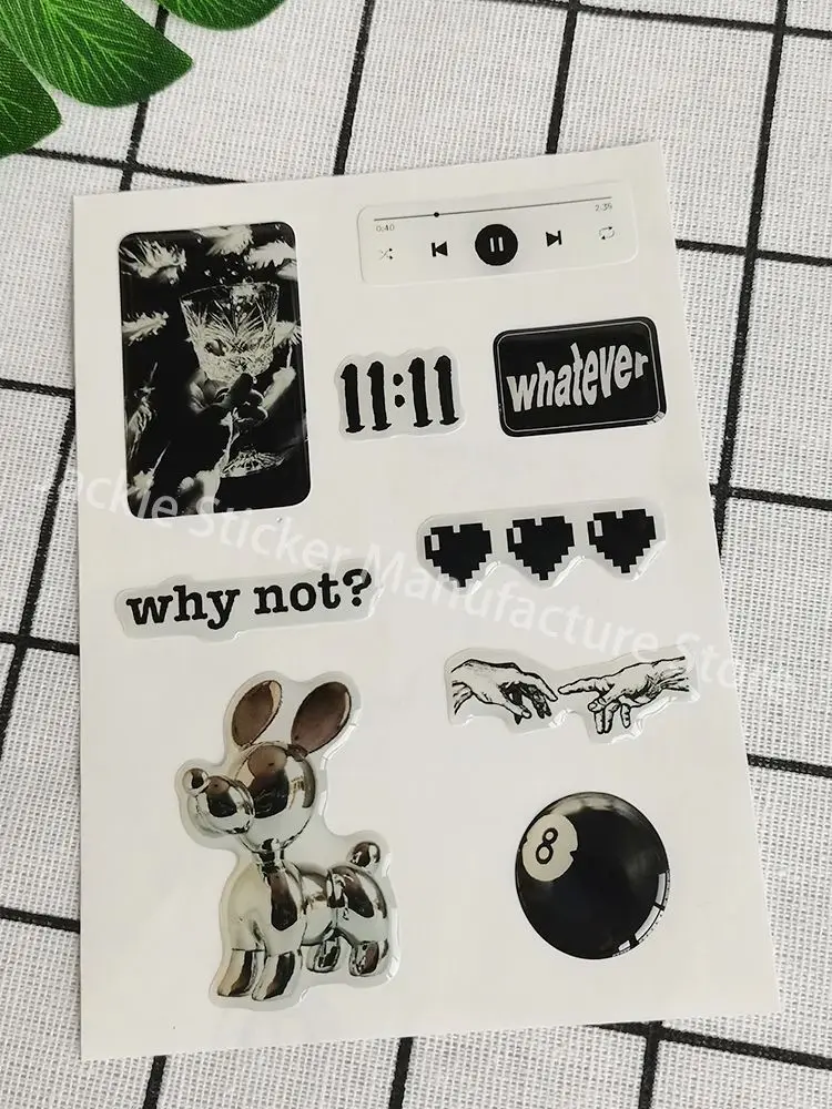 คริสตัลตกแต่ง 3D เคสโทรศัพท์สติกเกอร์แฟชั่นแก้วเรซิ่นป้ายโดมยอดนิยมอีพ็อกซี่เจลโลโก้เยลลี่น่ารัก DlY รูปร่าง