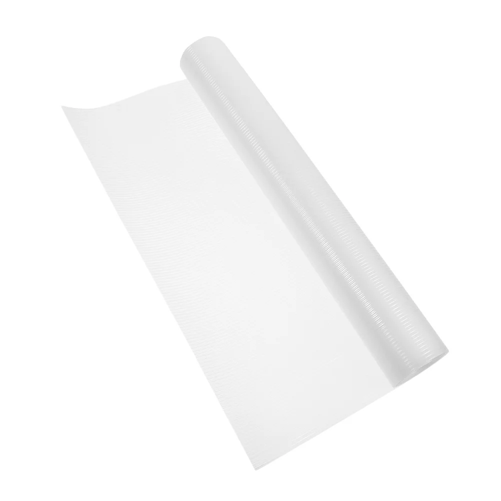 1 لفة واضحة درج بطانة المطبخ خزانة الرف بطانة النفط برهان غير لاصق إيفا حصيرة للأدراج خزائن الحمامات متعددة #3