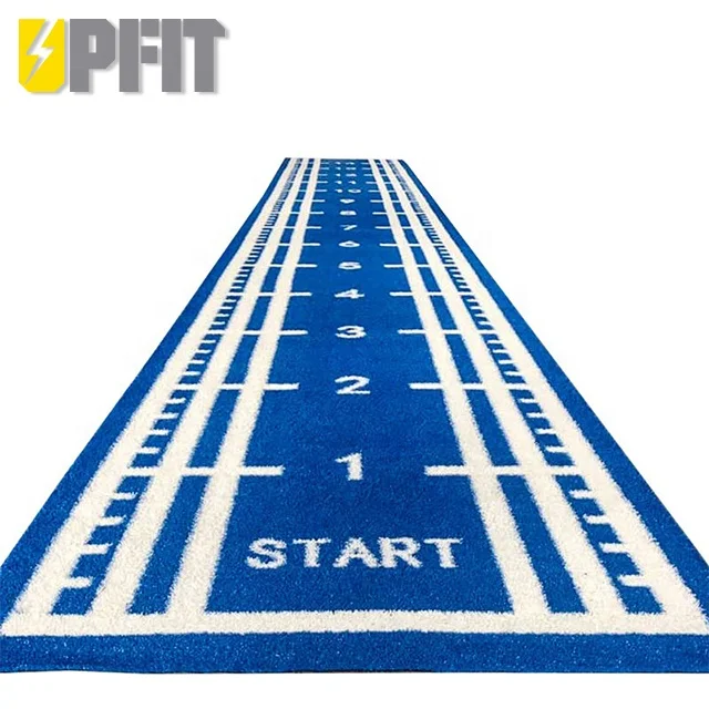 

UPFIT Hot Sale Gym Sled Track Grass Artificial Turf Meter Marked Turf Flooring Turf For Sled Running Track