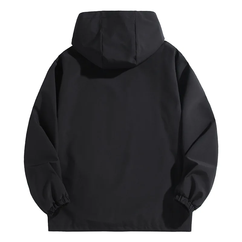 حجم كبير 12XL Bomber سترة الرجال مقنعين سستة سترة واقية الذكور الصيد مقاوم للماء يندبروف الزجاج الأمامي ملابس خارجية كبيرة زائد الدهون