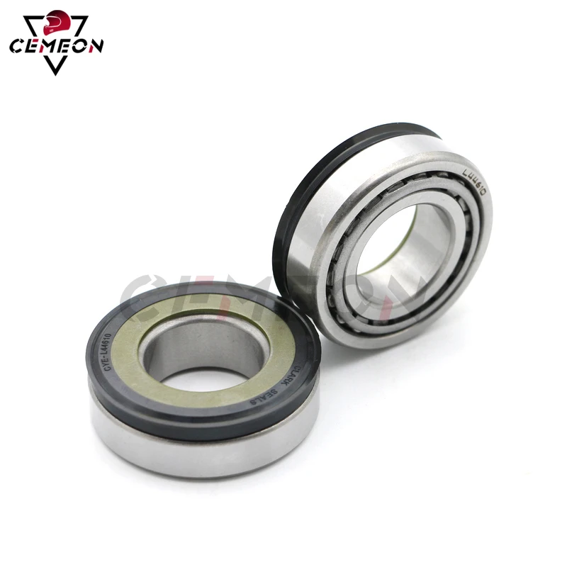 

For Sportster 883 Hugger Deluxe XLH883 Custom XLH883C Street Glide FLHX Motorcycle Steering Bearing Pressure Ball Wave Disc Kit