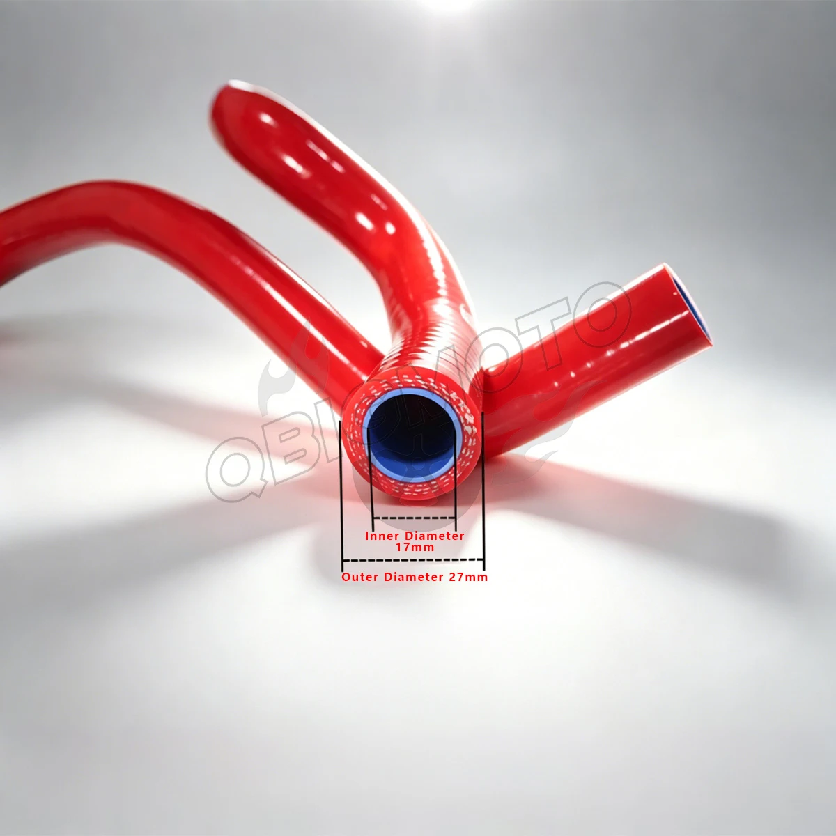 Motorcycle Silicone Rubber Radiator Heater Coolant Radiator Hoses Accessories For Honda CRF300L CRF 300L Water Pipe Coolant Tube - view 2