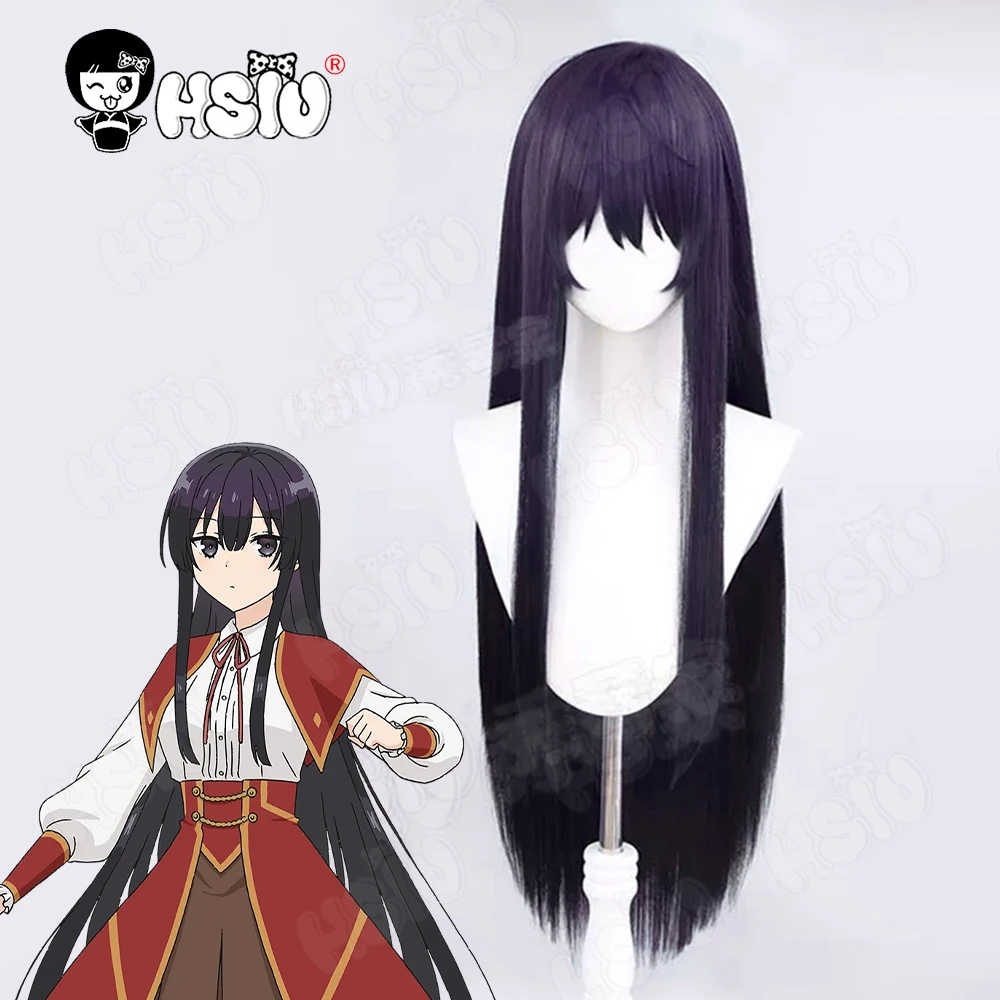 

Yumiella Dolkness Cosplay Wig Fiber synthetic wig「HSIU 」black purple Long Wig Anime Villainess Level 99 cosplay Wig