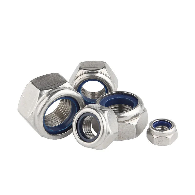 Aluminium DIN985 Nylon Insert Lock Nut M2-M16