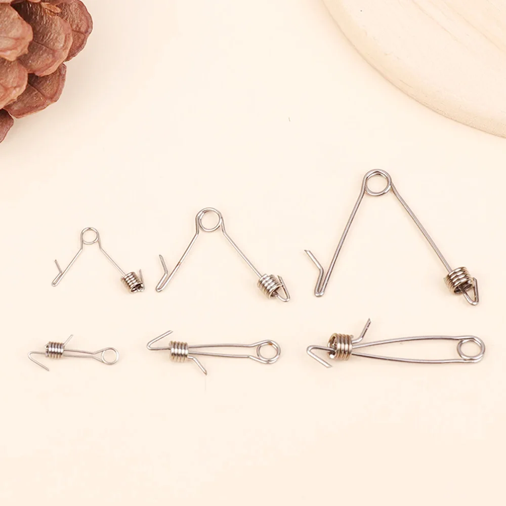 

20pcs Automatic Fishing Artifact Device S/M/L Size Ejection Trigger Spring Hook Gear Set Lazy Fish Tackle Tool Accessories
