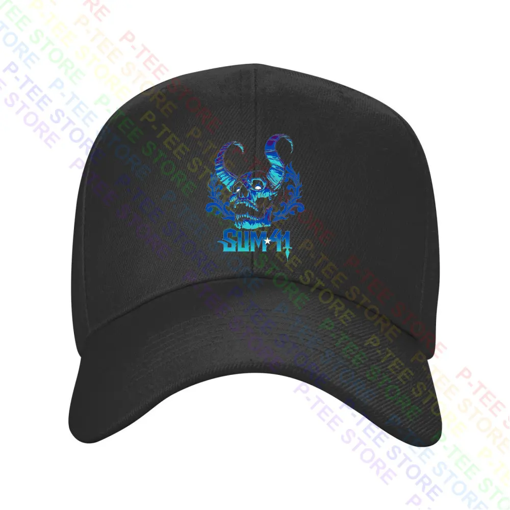 

Sum 41 Blue Demon Tour Dates Band Baseball Cap Snapback Caps Knitted Bucket Hat