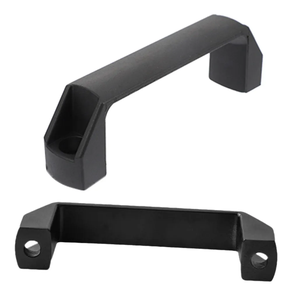 2Pcs Aluminum Alloy Chest Handles Heavy Duty Industrial Pull Handle 120Mm Hole Distance Electric Cabinet Control Box Handle