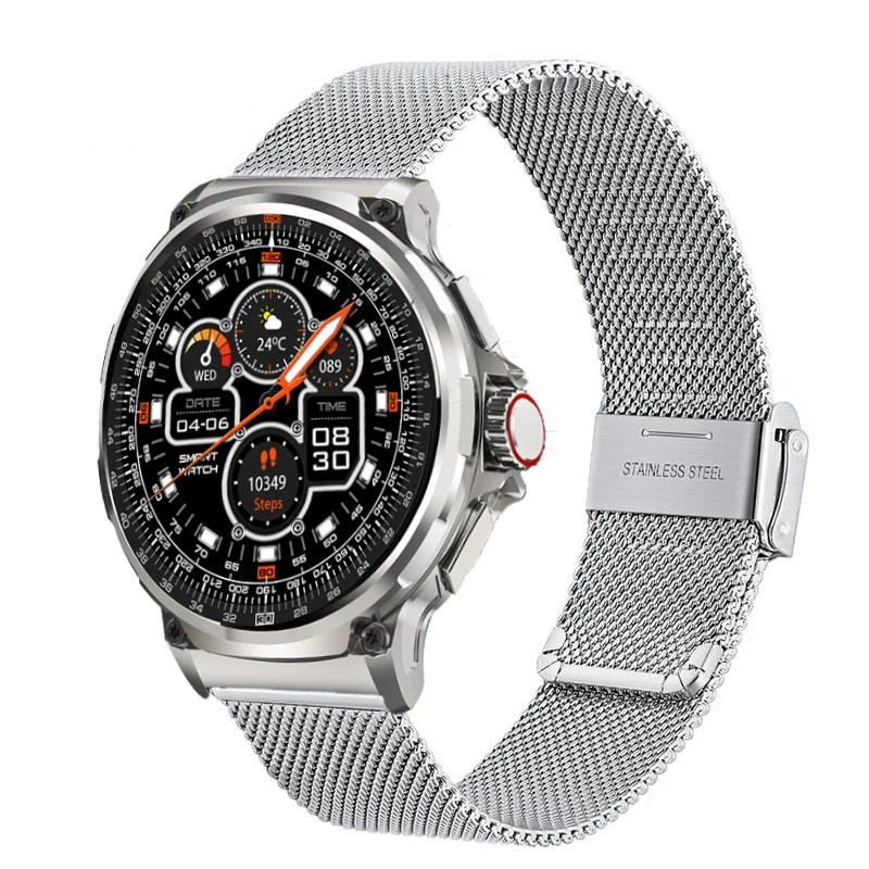 Быстросъемный ремешок из нержавеющей стали 24 мм для COLMI V69, сменный ремешок для умных часов COLMI V69, металлический браслет, аксессуар Correa