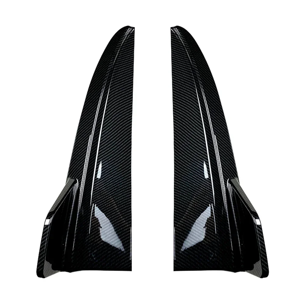 Car Rear Bumper Canard Splitter Side Vent Kit Decor For Mercedes Benz C-Class W205 C43 C63 4D 2015 2016 2017 2018 2019 2020 2021