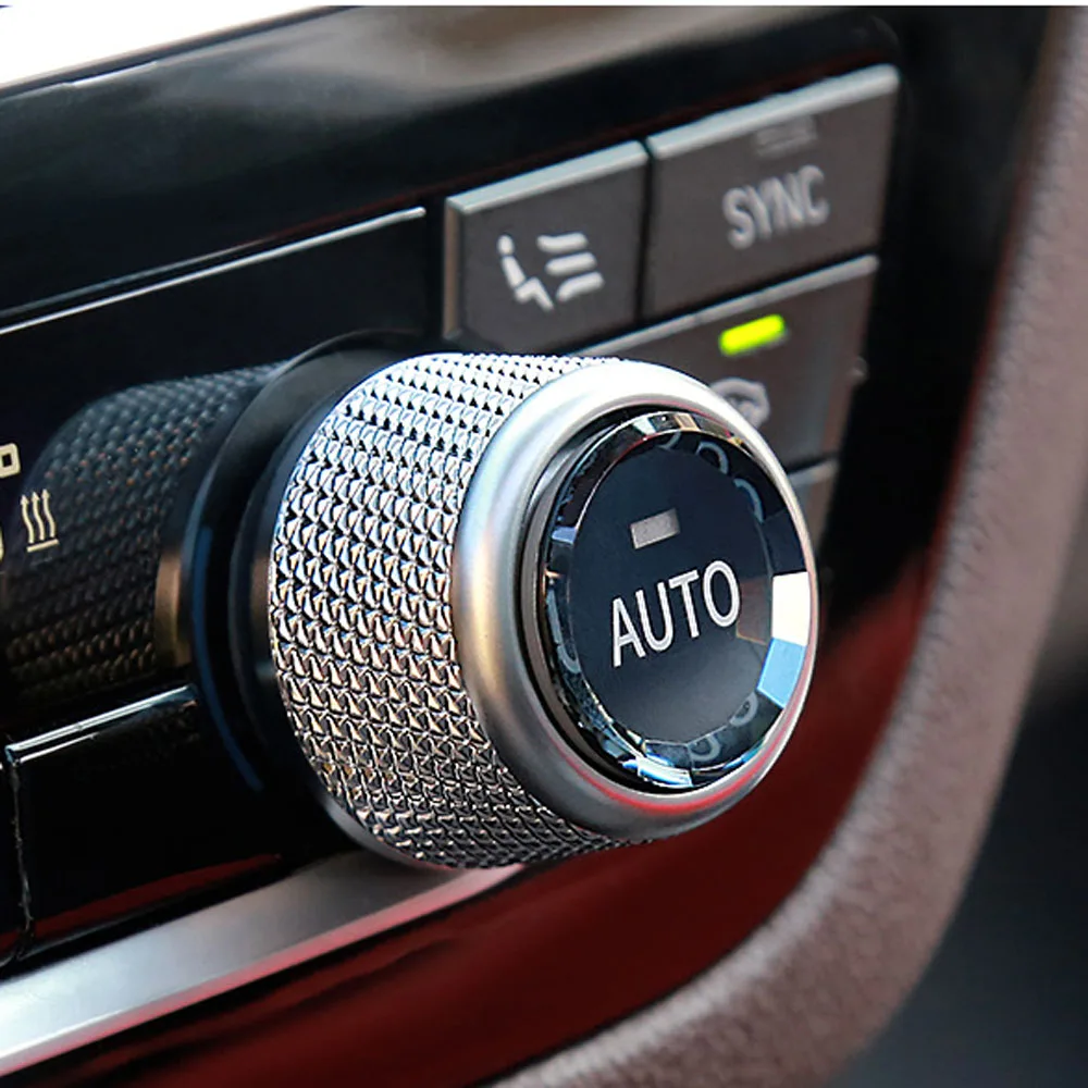 Crystal Knob Air Conditioner Multimedia Volume Button for BMW New 3 Series New 5 Series X3 X4 X5 Multimedia Volume Buttons