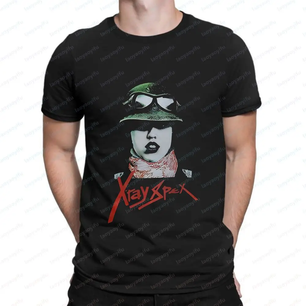 X-Ray Spex - Retro Clone Style Fun Crazy Neutral Classic Short-Sleeved T-Shirt for Both Men and Women (Universal Fit)