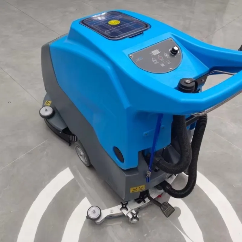 Electric Commercial Walk-Behind Single Disc Floor Scrubber for Floor Washing on Marble, Tile, Terrazzo, and Concrete