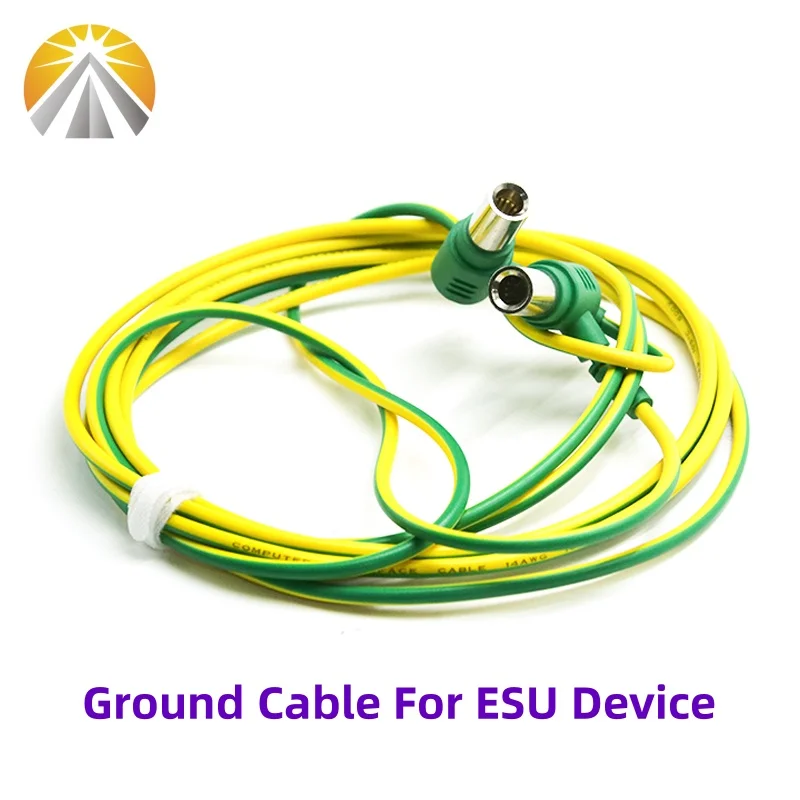 Ground Earth Wire Cable ECG Cable For High Frequency Electrotome ESU Medical Device Potential Equalization Socket Grouding Cable