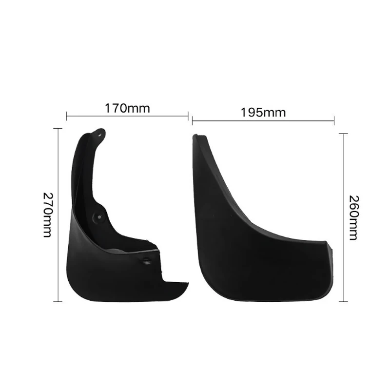 For Toyota Yaris Vitz XP90 2006 2007 2008 2009 2010 2011 Mudguards Mudflap Fender Fender Shot Guards Rear Car Accessories