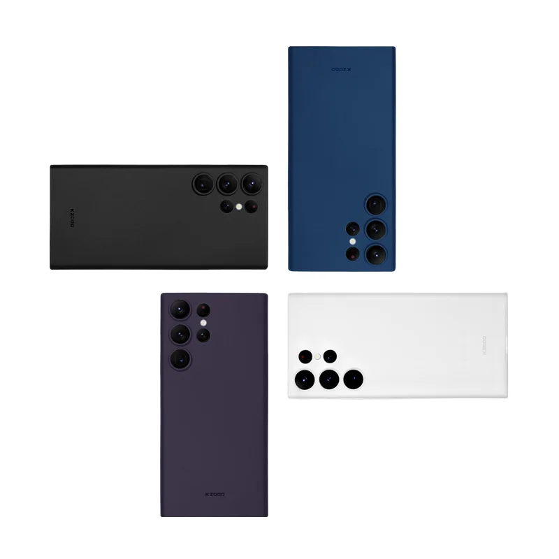 KZDOO Air Skin Protector, Slim Cover, Matte Paper Thin, 0.35mm Thickness Lightweight,Shell for Samsung S23, S23plus, S23ulra