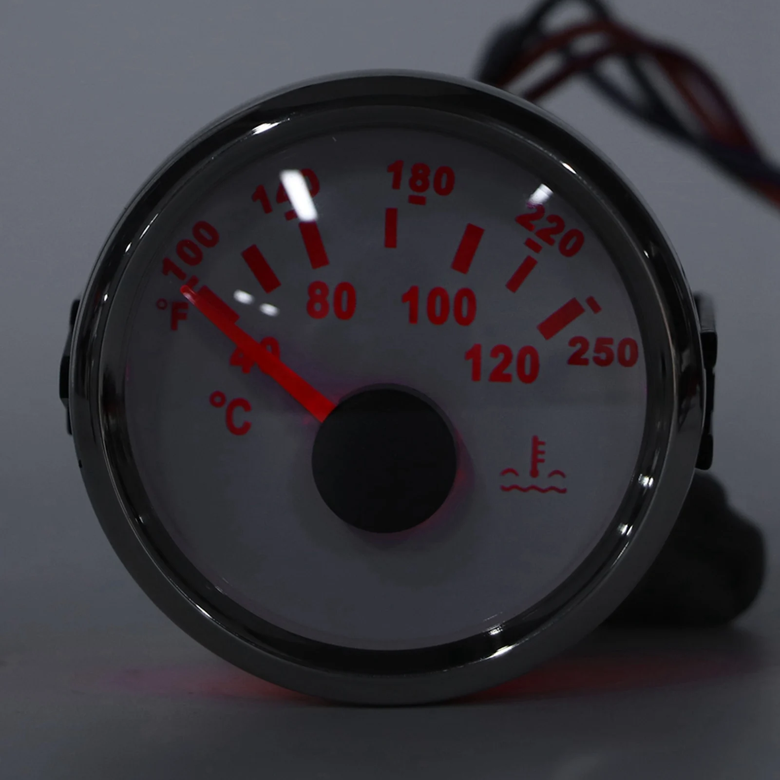 52 mm/2 inch watertemperatuurmeter voor scheepsmotoren 40-120 ℃   Temp Meter for Boat RV