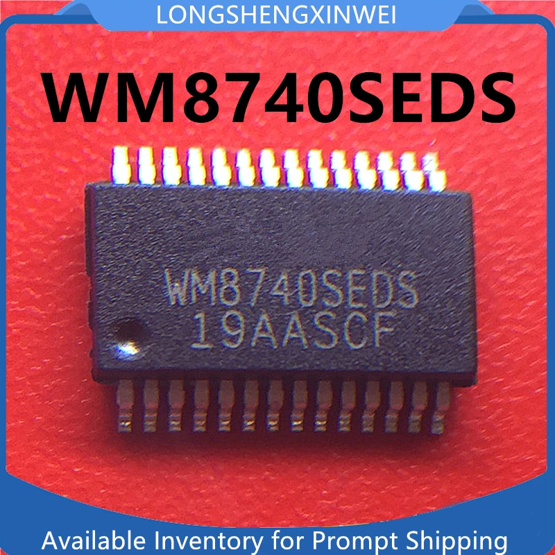 1PCS WM8740SEDS WM8740 SSOP28 Patch DAC Chip IC New Original Integrated Circuit