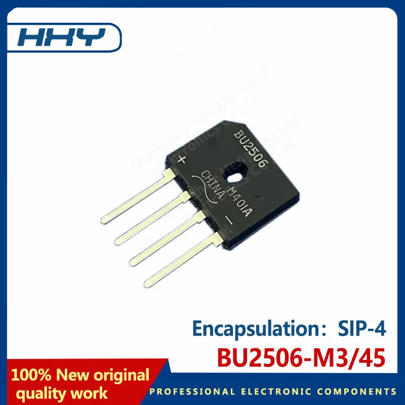 1PCS BU2506-M3/45 paquet SIP-4 redresseur pont diode