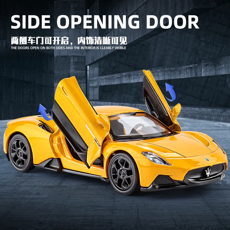 1:36 MC20 Car Alloy Sports Car Model Diecasts Metal Toy Car Model High Simulation Collection Gift