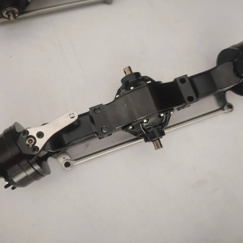 Volledig Metalen 8X8 As Voor Achter Door Assen voor 1/14 Tamiya RC Truck SCANIA 770S VOLVO Mercedes-Benz ACTROS 3363 MAN Auto Onderdelen