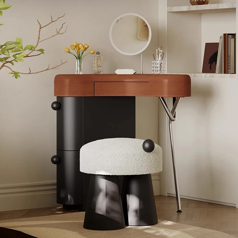 

Modern Nordic Makeup Table Quality Delicacy Elegant Simple Vanity Dresser Luxury European Coiffeuse De Chambre Bedroom Furniture