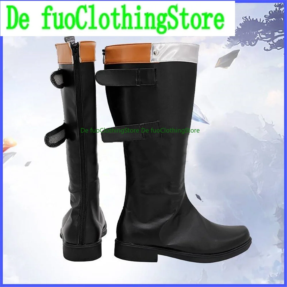 

Arknights SKm01 Cosplay Shoes Boots Game Anime Halloween DefuoClothing Shoes Store