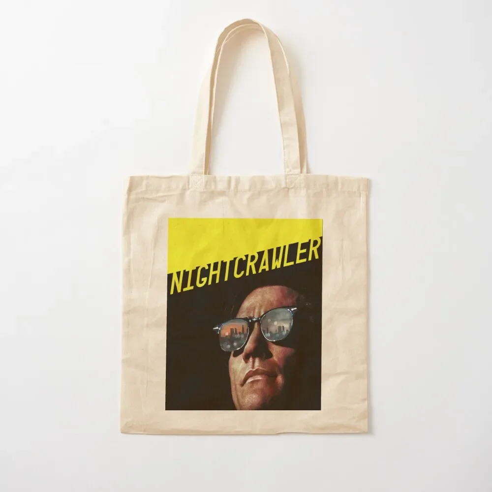 

Movie: Nightcrawler with Jake Gyllenhaal Tote Bag tote bags aesthetic canvas shopping bag Tote Bag