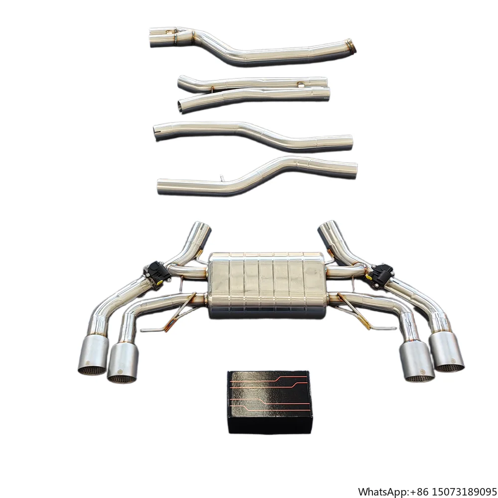 

Выхлопная система с клапаном и дистанционным управлением для M240i G42 B58 3.0t, нержавеющая сталь SS304, Catback, с системой Valvetronic
