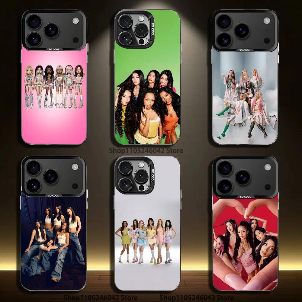 

K-Katseye Gnarly Girls Black Matte Shockproof CoverPhone Case For iPhone 17,16,15,14,13,12,11,Pro,Max,Plus