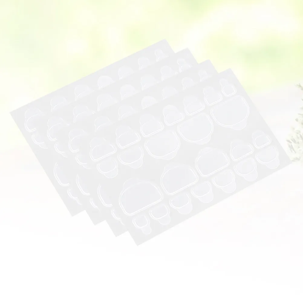 

Наклейки для ногтей на ногах, 10 листов, с сильным клеевым слоем, многоразовые, для домашнего и профессионального использования