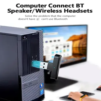 Bezdrátový Bluetooth audio vysílač s USB typu C, A2DP, SBC, nízkolatenční USB adaptér pro Nintendo Switch, PS4, TV, PC 6 nejlepší prodej Bezdrátový adaptér USB typu C - №4