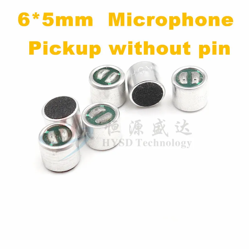 10pcs Microfone 9*7 9*4.5 6*5 6*2.7 6*2.2 4 6 6*1.8*1.5 4.5*2.2*1.5 milímetros MICROFONE Condensador de Eletreto Microfone com 2 pino Captador