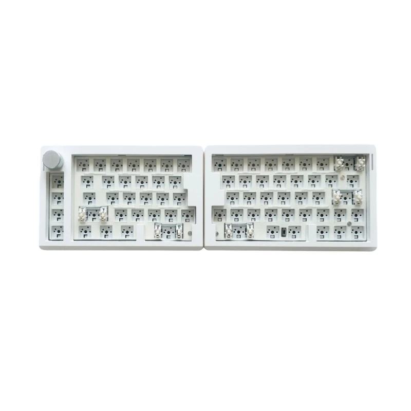 Unique Split Designing Detachable Gaming Keyboard Set With Easy Maintenance And Upgrade Option For Enthusiasts