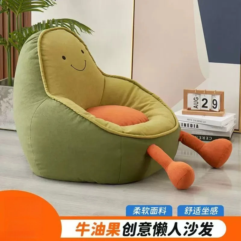 Internet celebrity home leisure chair reading balcony single sofa chair cute sofa cartoon children