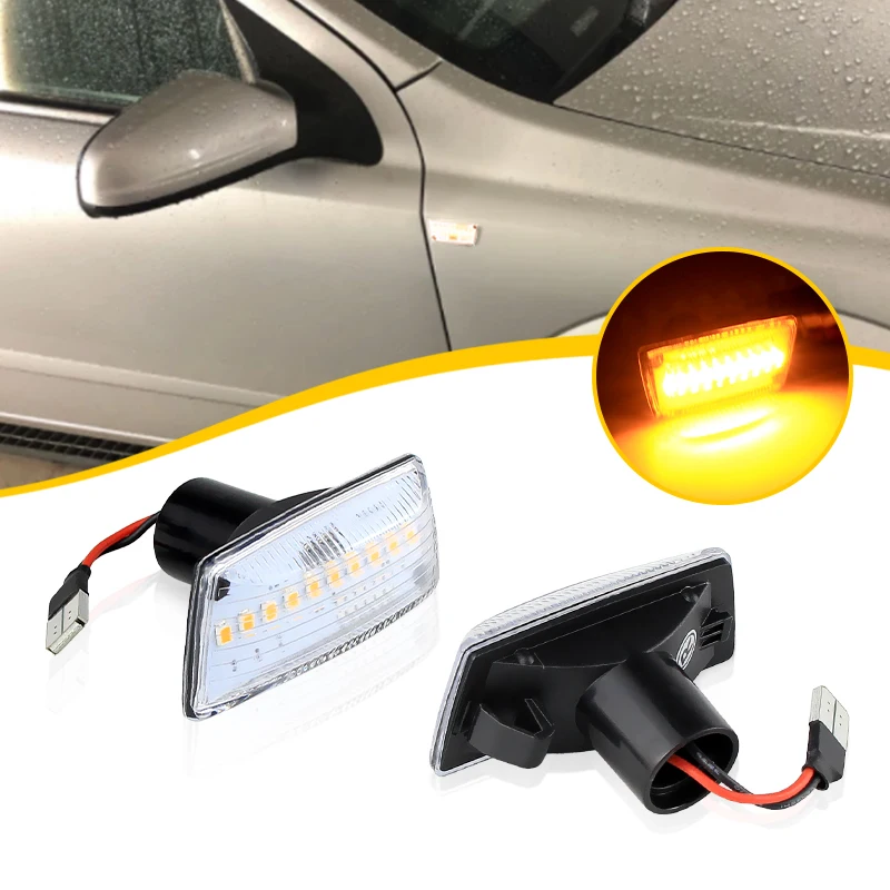 

2 шт. автомобильный боковой габаритный индикатор крыла для Opel Astra H MK5 Zafira Meriva B MK2 Corsa D MK4 Insignia A MK1 Adam Chevrolet