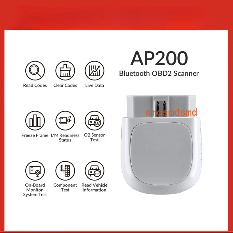 MaxiAP AP200 Bluetooth OBD2 Scanner Automotivo OBD 2 Code Reader Diagnostic Tools Full Systems Scanner before 2017 year