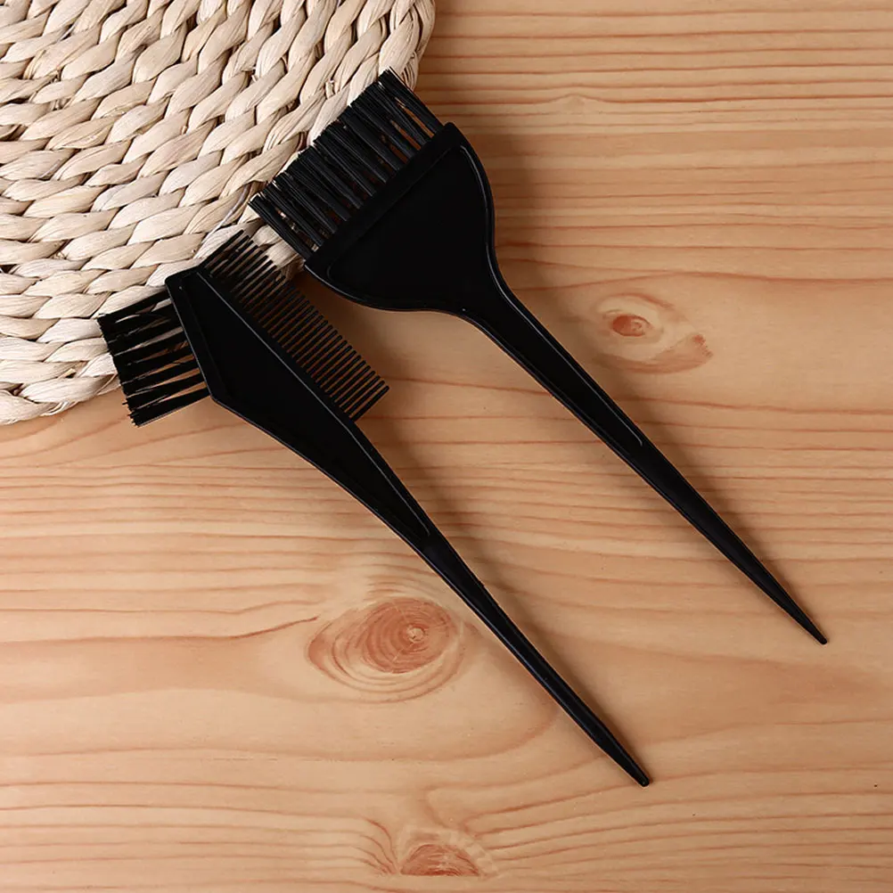

Hair Dye Brush Comb 1 Bowl 1 Pair Earmuffs Hair Coloring Kit Professional Tint Tool Salon Home Use Black