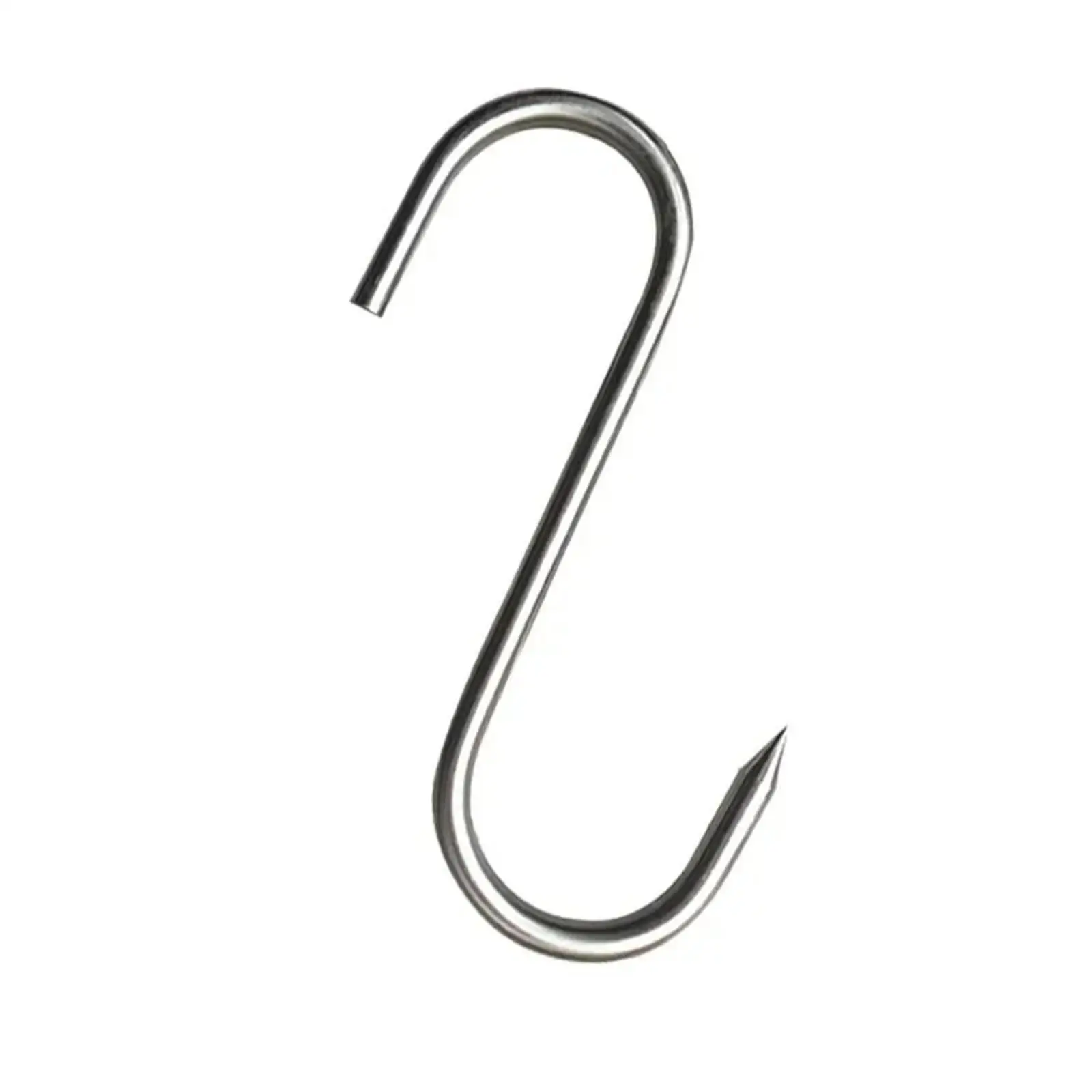 5Pcs Meat Hooks for Butchering, Butcher Hook, Heavy Duty,BBQ Tool,S Hook,Meat Processing for Grill Drying, Shop, Restaurant