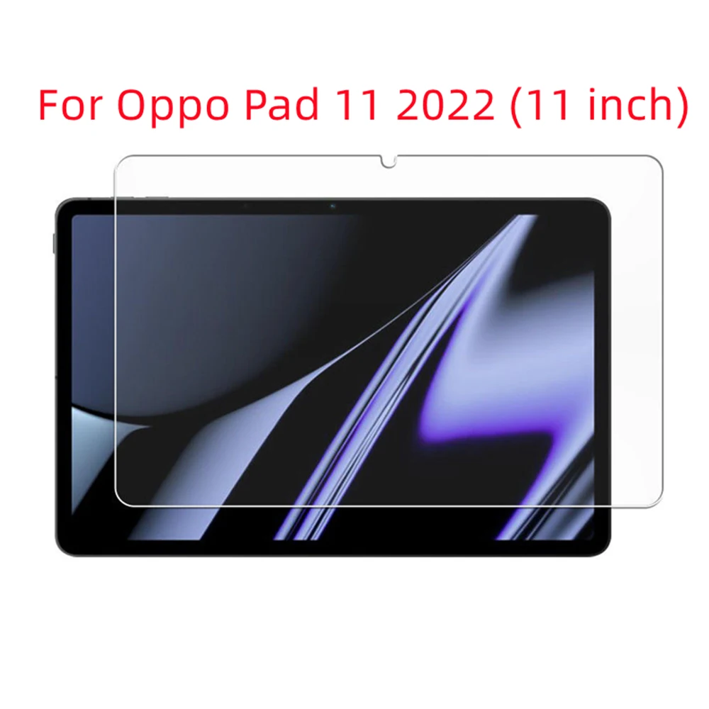 

Закаленное стекло для Oppo Pad 2022 11,0 дюйма, защитная пленка для экрана с защитой от царапин, твердость 9H, ультрапрозрачное закаленное стекло 2.5D HD для планшета