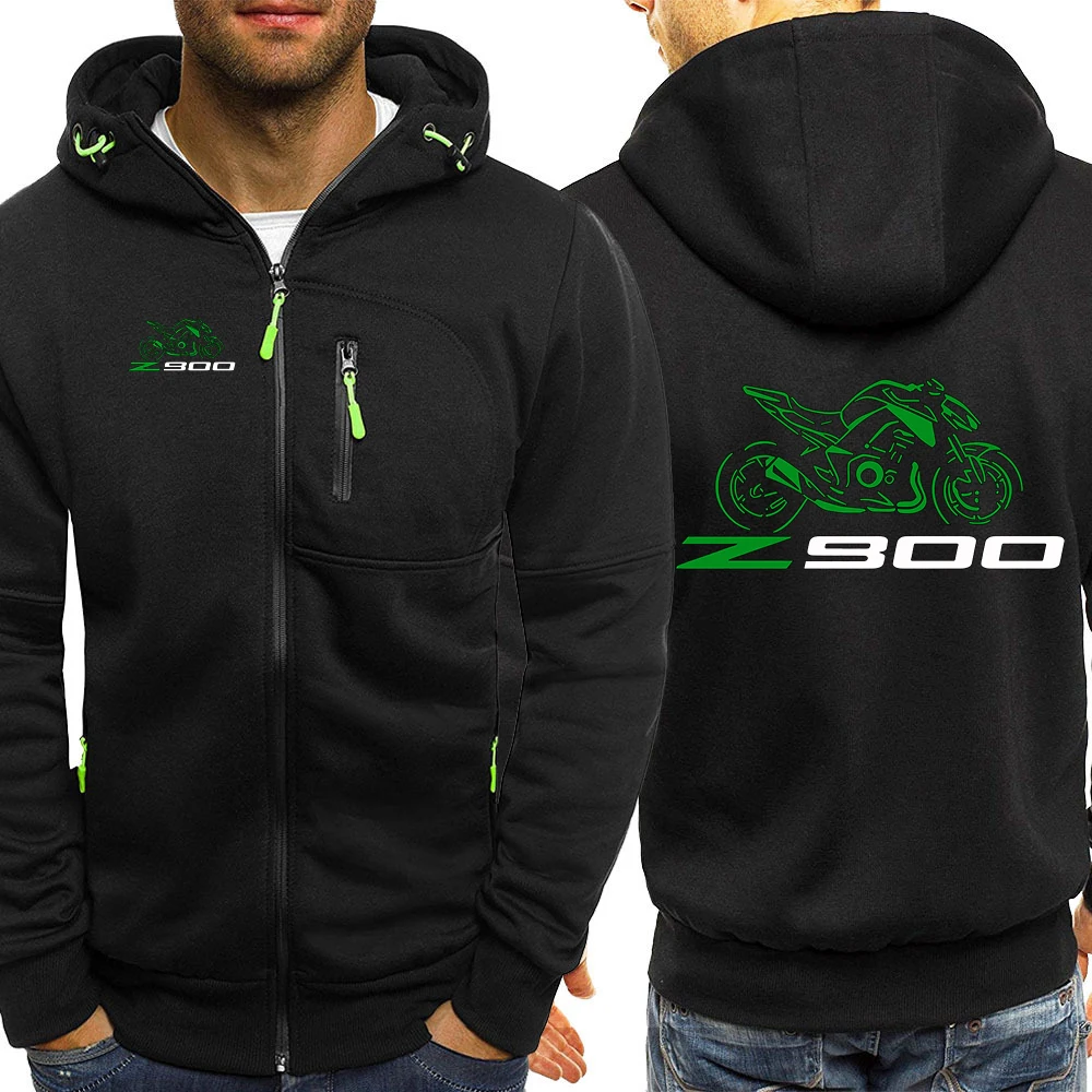 Motorcycle Z 900 Logo Print Simple Style Jacket 2026 Spring And Autumn Men's Lightweight Versatile Premium Handsome Hoodies Coat